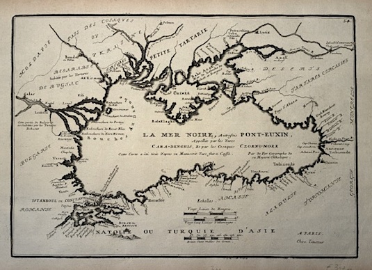 La Mer Noire, autrefois Pont-Euxin, appellée par les Turcs Cara-denghis, …