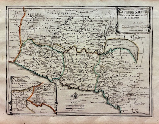 La Terre Sainte tirée des Memoires de M. de la …