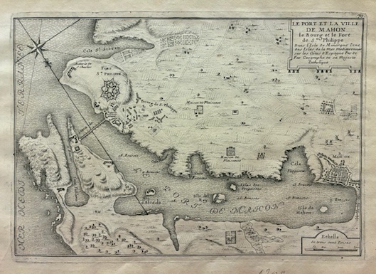 Le Port et la Ville de Mahon. Le Bourg et …