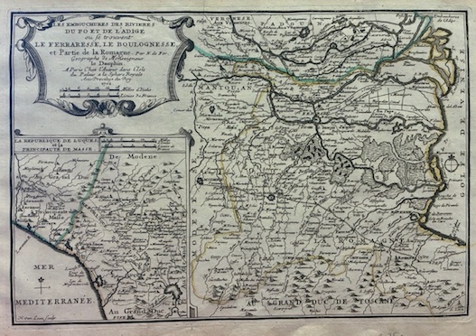 Les embouchures des rivieres du Po et de l’Adige ou …