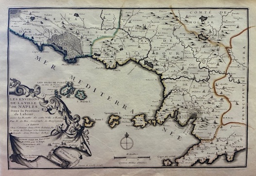 Les environs de la ville de Naples, dans la Province …