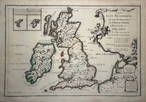 Les Isles Britaniques ou sont les Royaumes d’Angleterre, d’Escosse et …