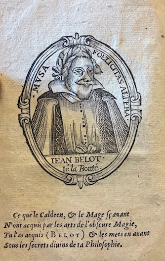 Les oeuvres de M. Iean Belot curé de Mil-Monts, Professeur …