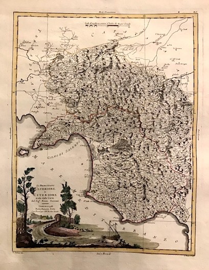 Li Principati ulteriore e citeriore tratta dalle carte del Sig. …