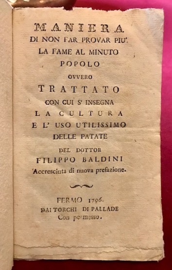 Maniera di non far provar più la fame al minuto …