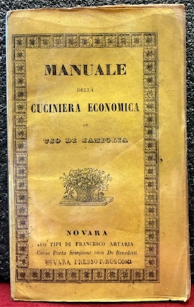 Manuale della cuciniera economica ad uso di famiglia