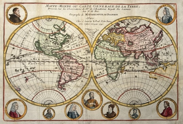 Mappe-Monde ou Carte generale de la Terre