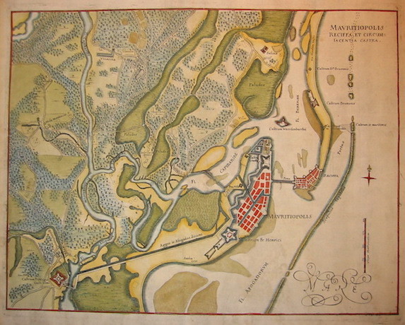 Mauritiopolis Reciffa, et circumiacentia castra