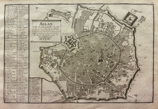Milan. Ville des plus grandes, des plus riches, et des …