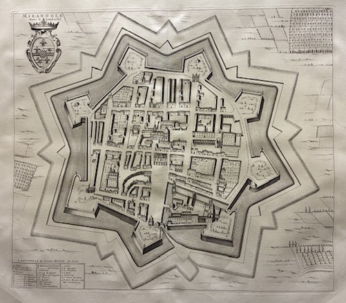 Mirandole dans la Lombardie