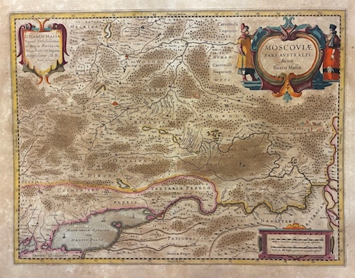 Moscoviae Pars Australis. Auctore Isaco Massa