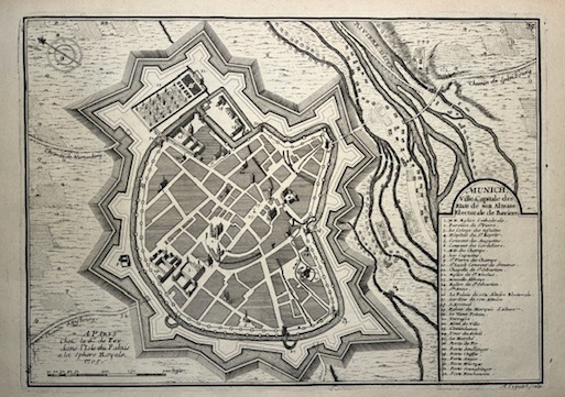 Munich. Ville Capitale des Etats de son Altesse Electorale de …