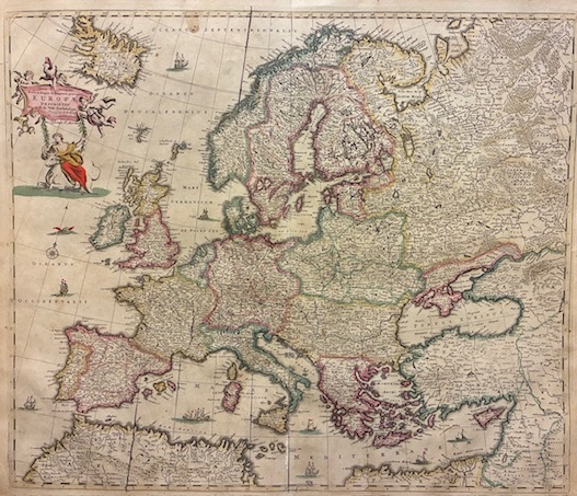 Nova et accurata divisa in Regna et Regiones praecipuas Europae …