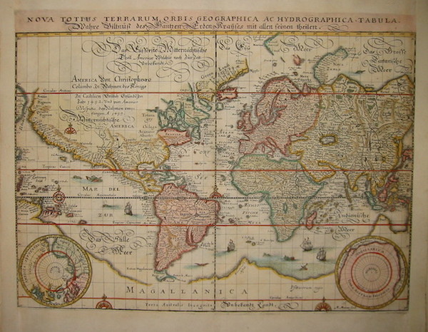 Nova totius terrarum orbis geographica ac hydrographica tabula