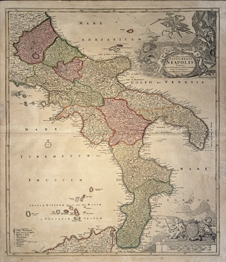 Novissima & exactissima totius Regni Neapolis tabula.