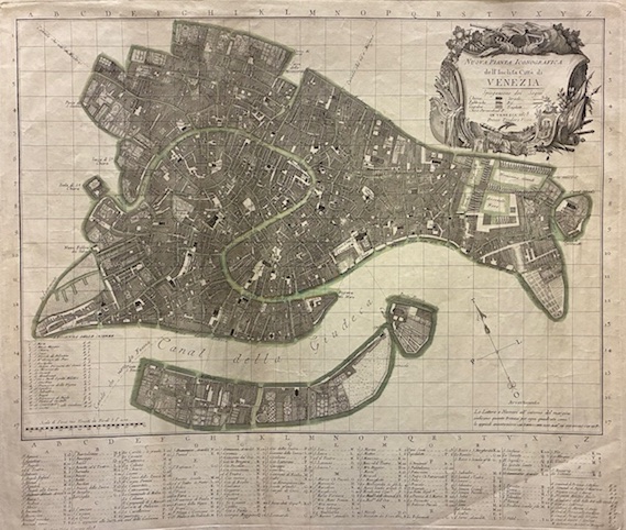 Nuova pianta iconografica dell’inclita città di Venezia