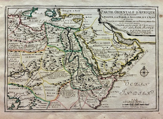 Partie orientale d’Afrique ou se trouvent l’Egipte, la Nubie, l’Abissinie, …