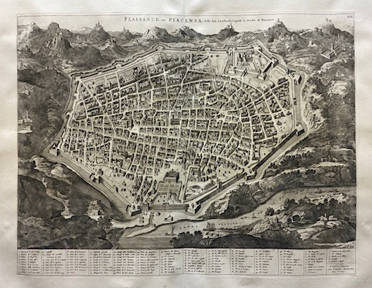 Plaisance ou Piacensa. Ville de la Lombardie, Capitale du Duché …