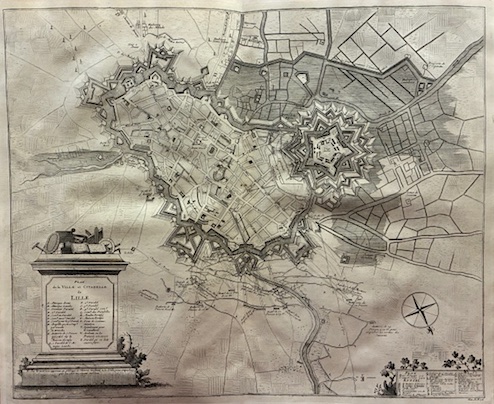Plan de la Ville et Citadelle de Lille