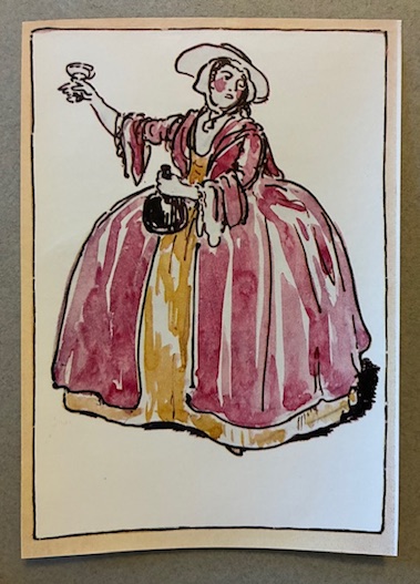 Polly. Written by mr. Gay. Drawings by William Nicholson