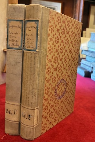 Ricordi storici e pittorici d’Italia. Traduzione dal tedesco di Augusto …