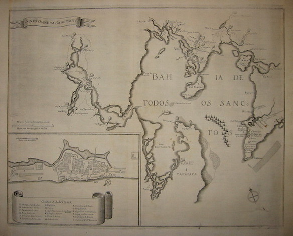 Sinus omnium Sanctoru. - Bahia de todos os Sanctos