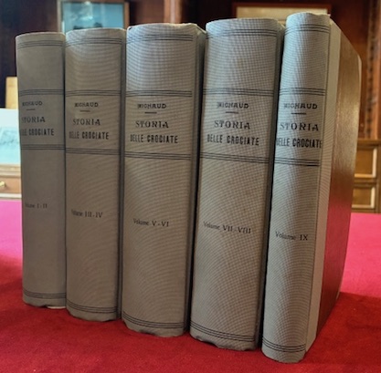Storia delle crociate scritta dal sig. Michaud dell’Accademia francese recata …