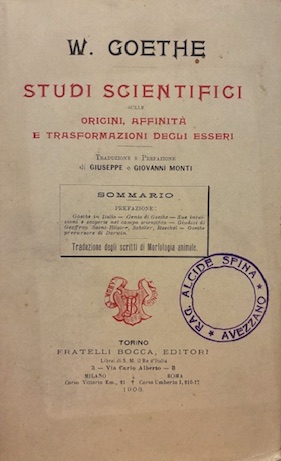 Studi scientifici sulle origini, affinità e trasformazioni degli esseri. Traduzione …
