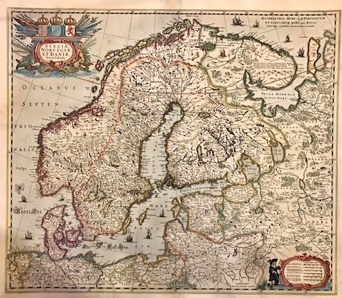 Sueciae, Norvegiae, et Daniae, nova Tabula