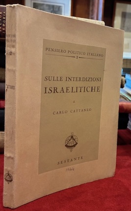 Sulle interdizioni israelitiche a cura di G.A. Belloni