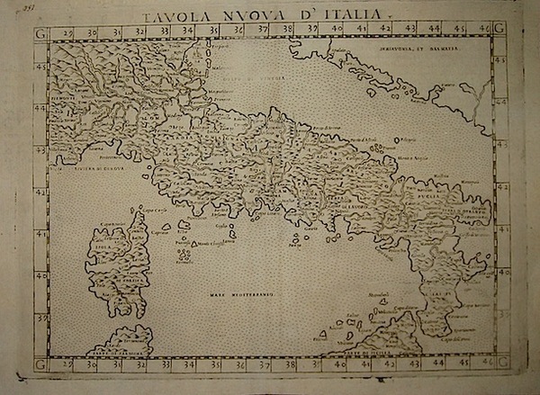 Tavola nuova d’Italia