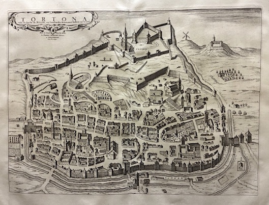 Tortona. Ville du Duché de Milan, en Lombardie