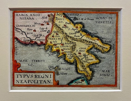 Typus Regni Neapolitan. - Regnum Neapolitanum