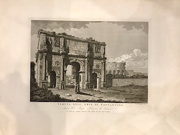 Veduta dell’Arco di Costantino