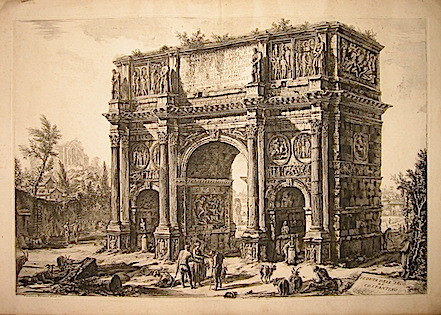 Veduta dell’Arco di Costantino