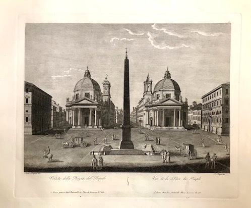 Veduta della Piazza del Popolo