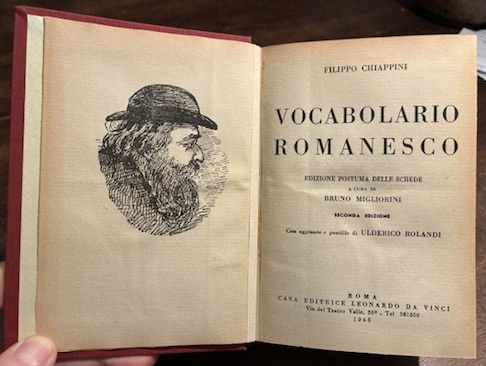 Vocabolario romanesco. Edizione postuma delle schede a cura di Bruno …