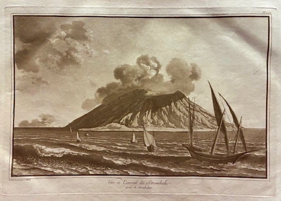 Vue a l’orient de Stromboli, prise de Strombolino