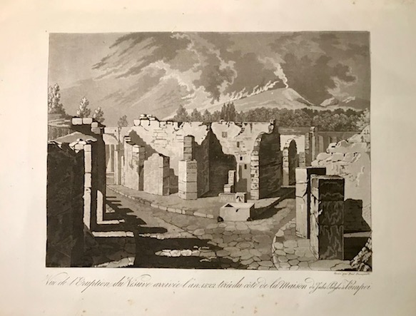 Vue de l’Eruption du Vesuve arrivée l’an 1822 tirée du …