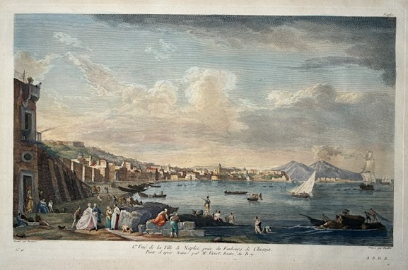 Vue de la Ville de Naples, prise du Faubourg de …