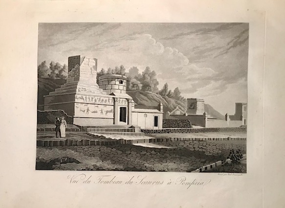Vue du Tombeau du Scaurus a Pompeia