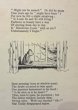 When we were very young by A.A. Milne with decorations …