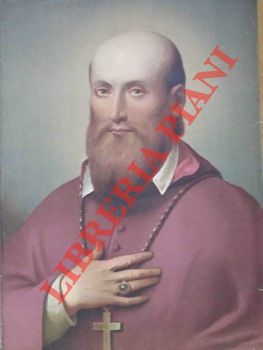 Santo con tonaca viola.