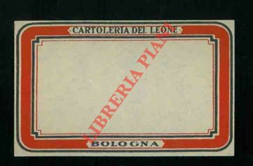 Cartoleria del Leone. Bologna.