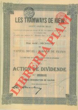 Les Tramways de Kiew.