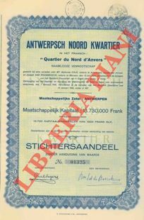 Antwerpsch Noord Kwartier.