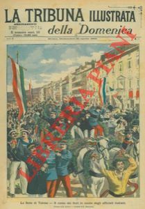 Tolone in fiore festeggia gli ufficiali italiani.