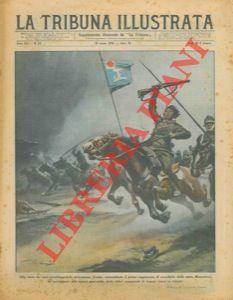Principessa del Manciukuò guida a cavallo una carica dei suoi …