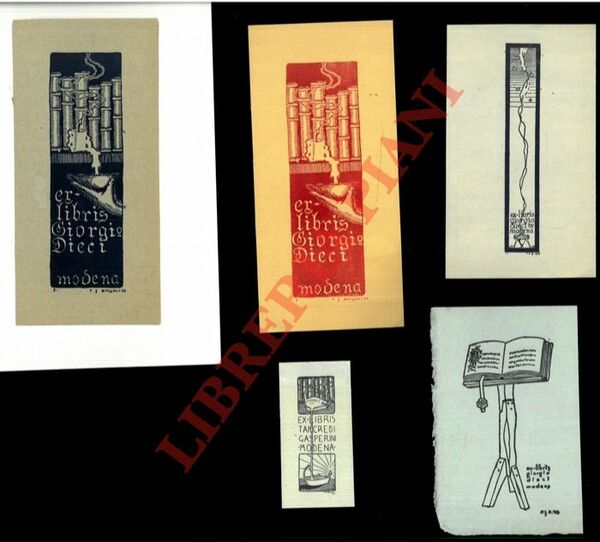 Due foglietti per G. Dieci, anni '20.