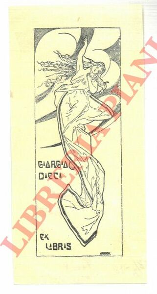 Un foglietto, 1915 (giovane fanciulla)